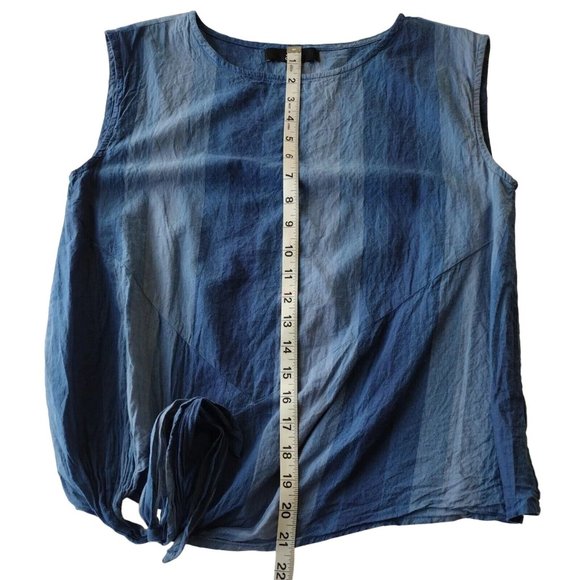 GNW Top Women's Small Sleeveless Tie Waist - Picture 5 of 6